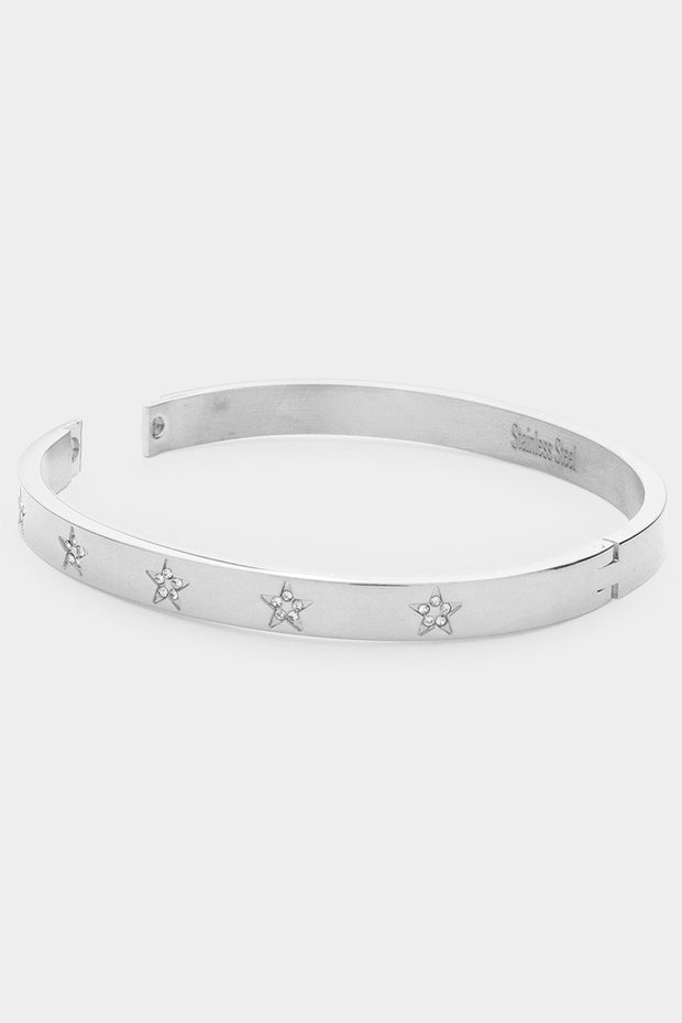 Star Bangle Bracelet