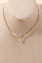 Herringbone Chain Necklace Set