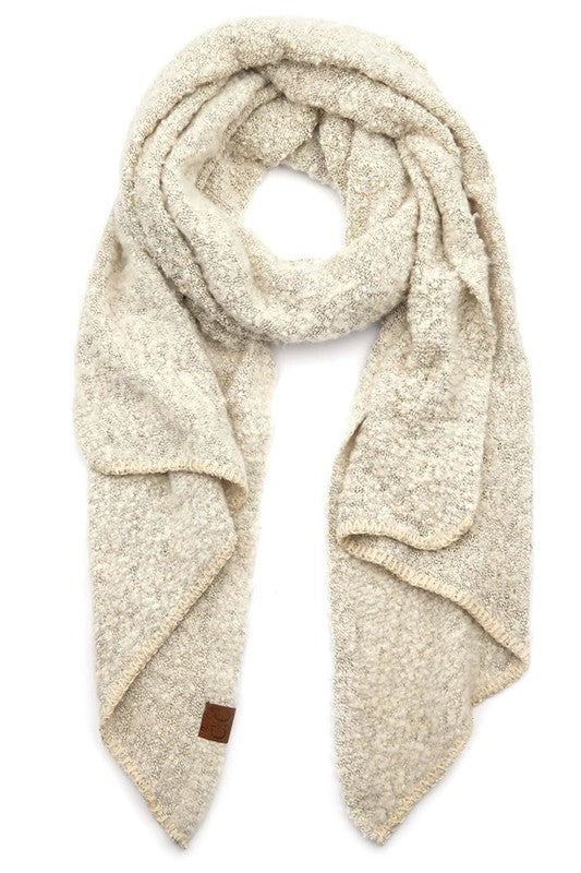 Ultra Soft Boucle Texture Scarf