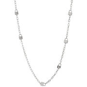 Long Lock Chain Link Necklace