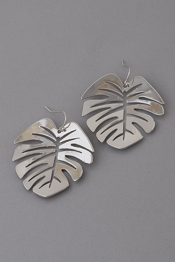 Philodendron Leaf Earring