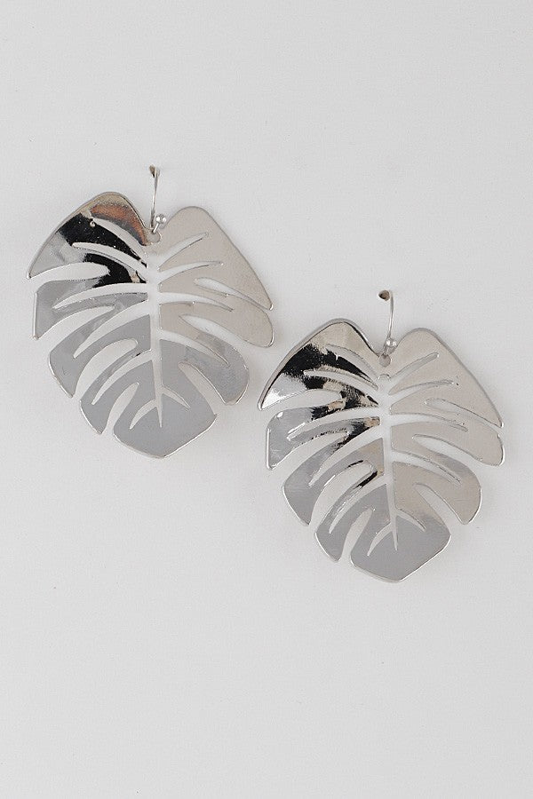 Philodendron Leaf Earring