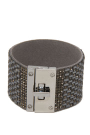 Shiny Rhinestone Magnetic Bracelet