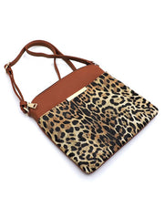 Leopard Print Crossbody Bag