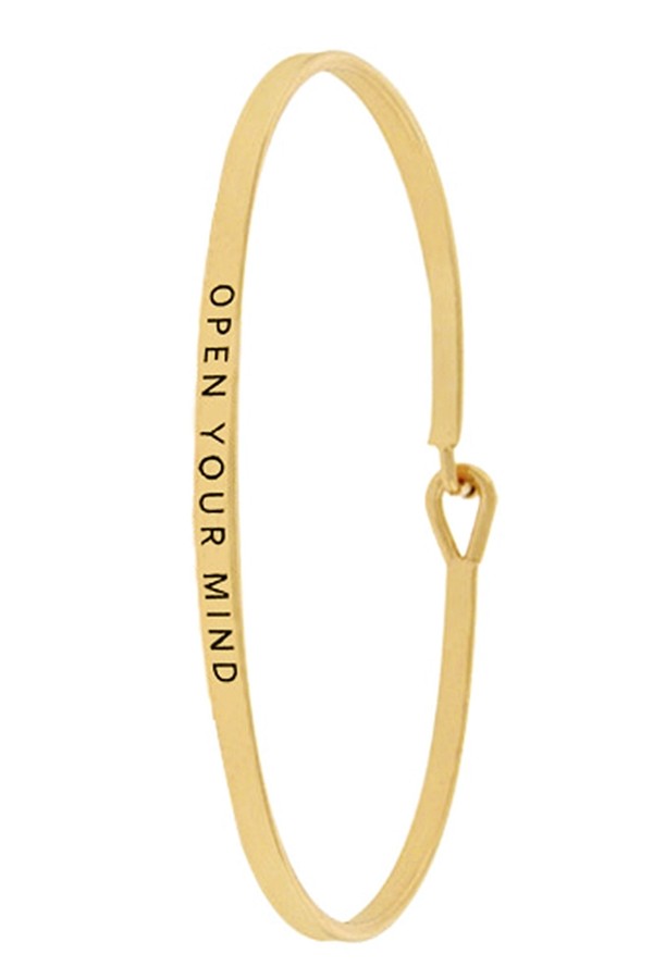 Open Your Mind Inspiration Bangle