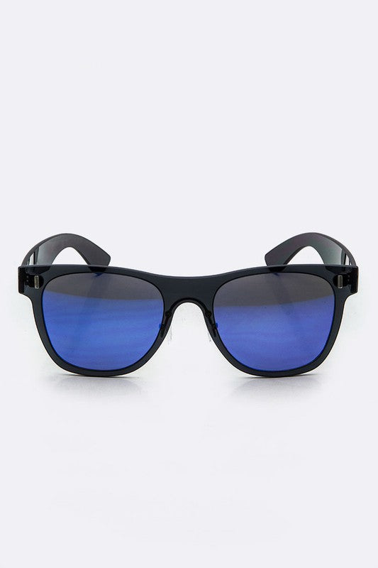 Wayfarer Sunglasses With Colored Lens