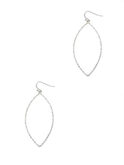Marquise Pointed Oval Earring
