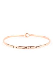 Live Laugh Love Bangle Bracelet