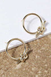 Geometric Knot Earrings