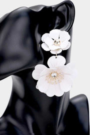 Bloom Flower Statement Earrings