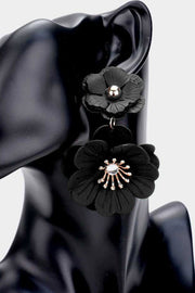 Bloom Flower Statement Earrings
