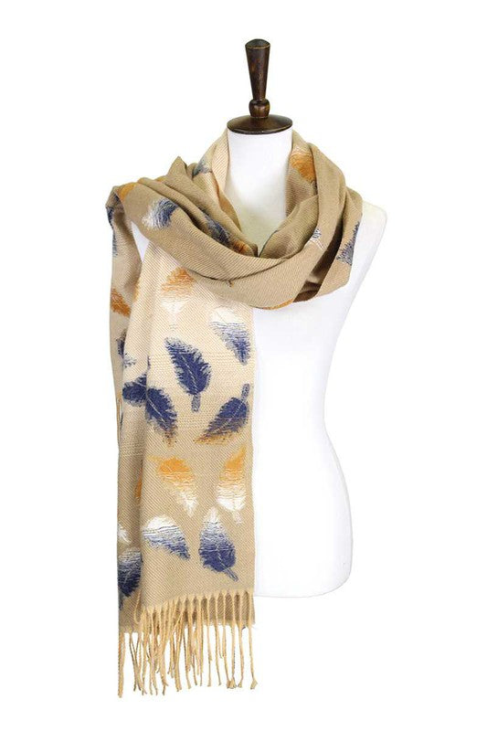 Luxe Leaf Scarf