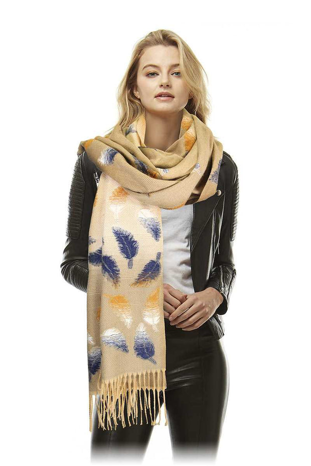 Luxe Leaf Scarf