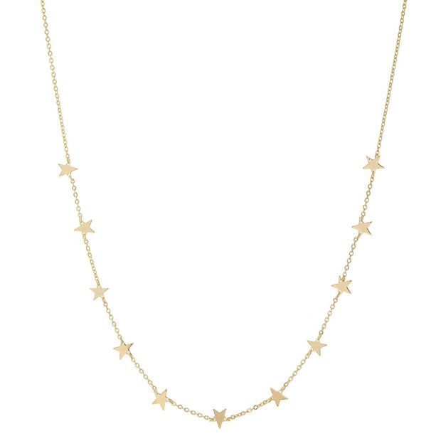 18k Gold Dipped Star Necklace