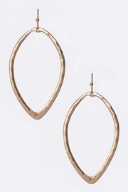 Pointed Oval Earring