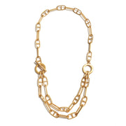 Reese Toggle Bar Layered Necklace