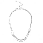 Brooke Carabiner Layered Necklace