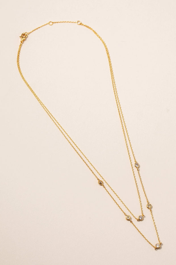 Larsa Gold Dipped Necklace