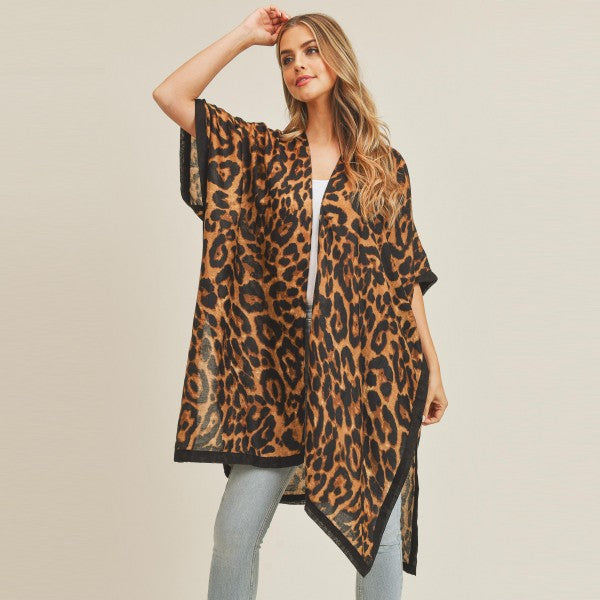 Leopard Kimono