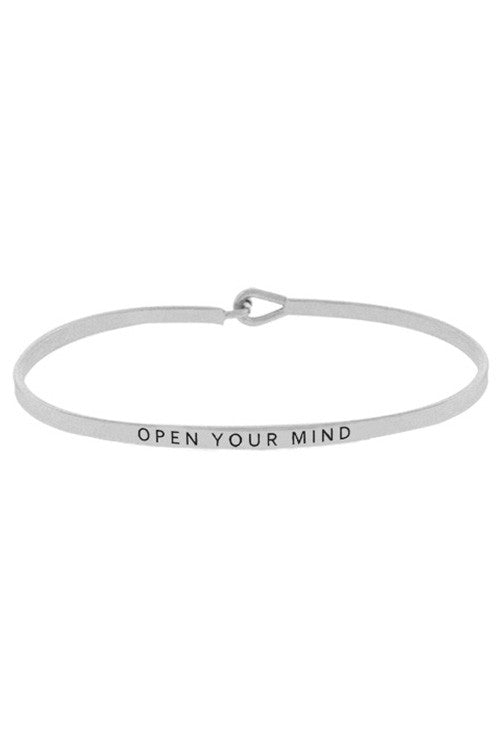 Open Your Mind Inspiration Bangle