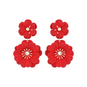 Bloom Flower Statement Earrings