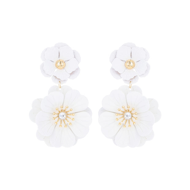 Bloom Flower Statement Earrings