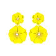 Bloom Flower Statement Earrings